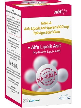 Nbtlife Narla Na-R-Alfa Lipoik Asit 30 Kapsül