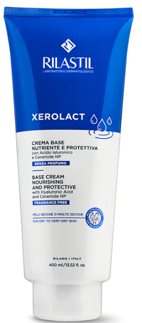 Rilastil Xerolact Crema Base Nutriente e Protettiva 400ml