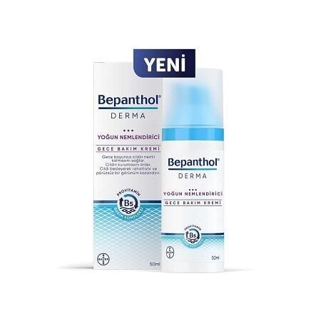 Bepanthol Derma Yoğun Nemlendirici Gece Bakım Kremi 50ML