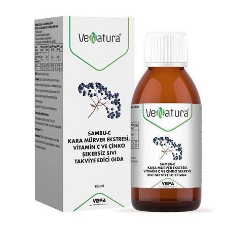 Venatura Sambu-C Kara Mürver Ekstresi Takviye Edici Gıda 150 ml