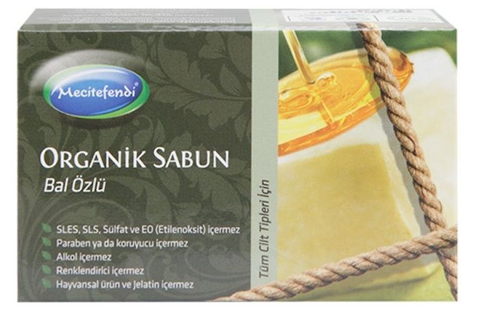 Mecitefendi Organik Bal Özlü Sabun 125 gr
