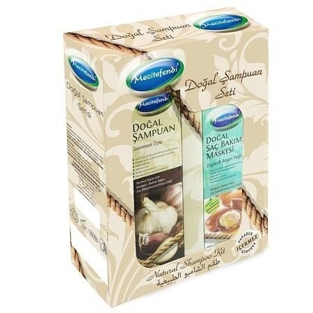 Mecitefendi Doğal Sarımsak Şampuan ve Maske Seti 250 ml