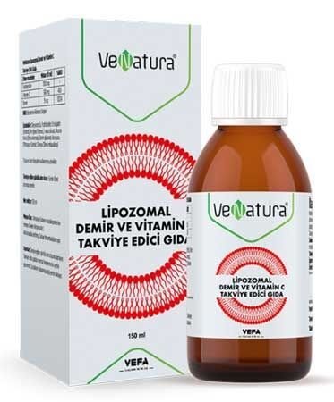 Venatura Lipozomal Demir ve Vitamin C 150 ml