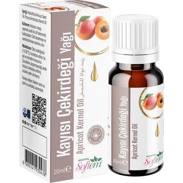 Softem Kayısı Çekirdeği Yağı 20 Ml