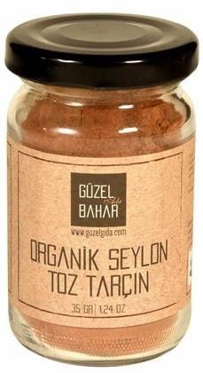 Güzel Gıda Organik Seylon Toz Tarçın 40 gr