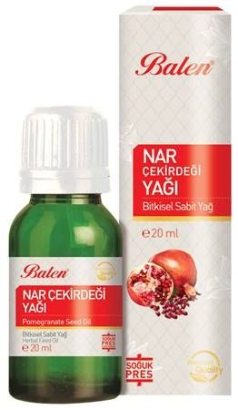 Balen Nar Çekirdeği Yağı (Soğuk Pres) 20 ML