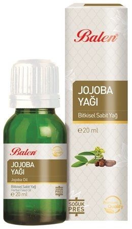 Balen Jojoba Yağı (Soğuk Pres) 20 ML