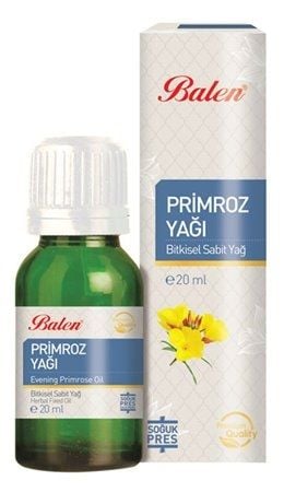 Balen Primroz Yağı (Soğuk Pres) 20 ML