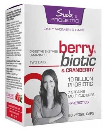 Suda Vitamin Probiotic Berrybiotic 60 Kapsül