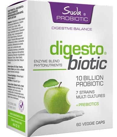 Suda Vitamin Probiotic Digestobiotic 60 Kapsül