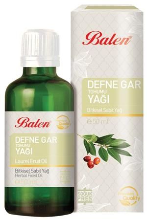 Balen Defne-Gar Tohumu Yağı (Soğuk Pres) 50 ML