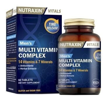Nutraxin Multivitamin & Mineral Complex Erkek 60 Tablet