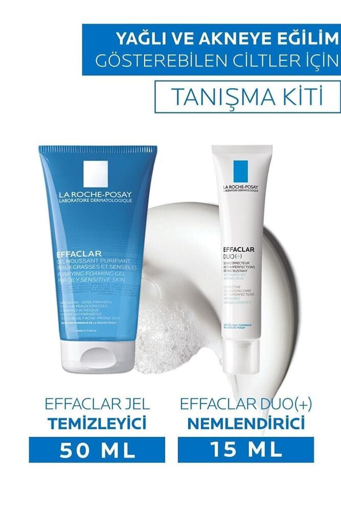 La Roche-Posay Effaclar Yağlı ve Akneye Eğilimli Ciltler İçin Tanışma Kiti