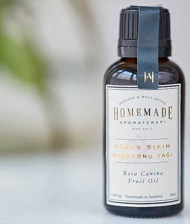 Homemade Soğuk Sıkım Kuşburnu Yağı 30 ml