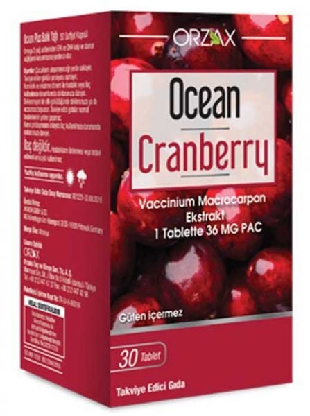 Ocean Cranberry 30 Tablet