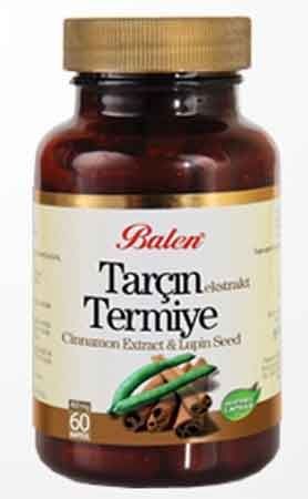Balen Tarçın ve Termiye Kapsül 375 mg x 60