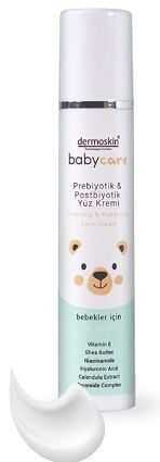 Dermoskin BabyCare Prebiyotik ve Postbiyotik Yüz Kremi 50 ml