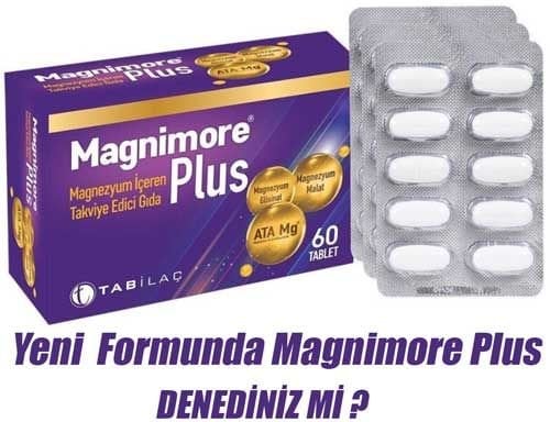 Magnimore Magnezyum 60 Tablet 453,59 TL