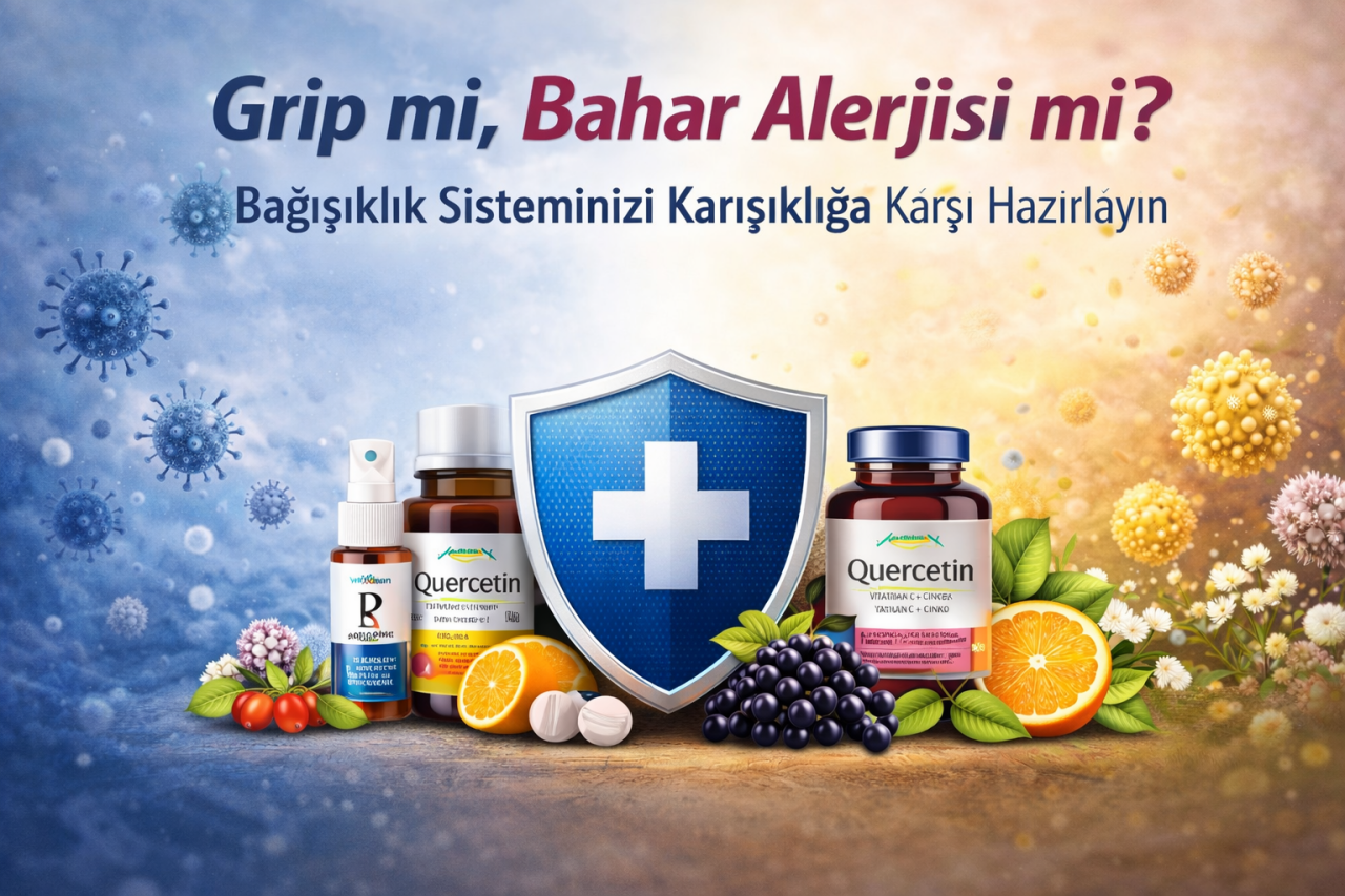 Grip mi, Bahar Alerjisi mi? Bağışıklık Sisteminizi Karışıklığa Karşı Hazırlayın