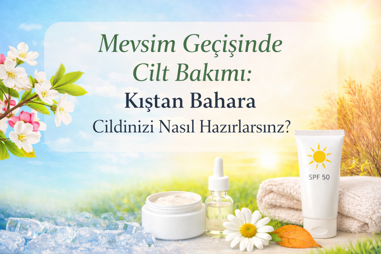 Mevsim Geçişinde Cilt Bakımı: Kıştan Bahara Cildinizi Nasıl Hazırlarsınız?