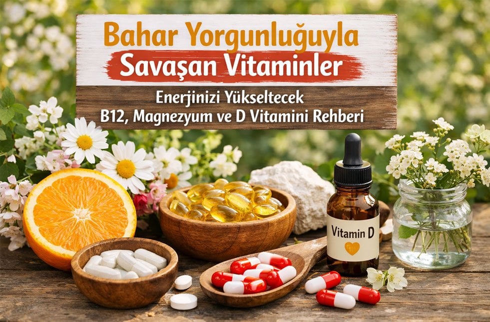 Bahar Yorgunluğuyla Savaşan Vitaminler: Enerjinizi Yükseltecek B12, Magnezyum ve D Vitamini Rehberi