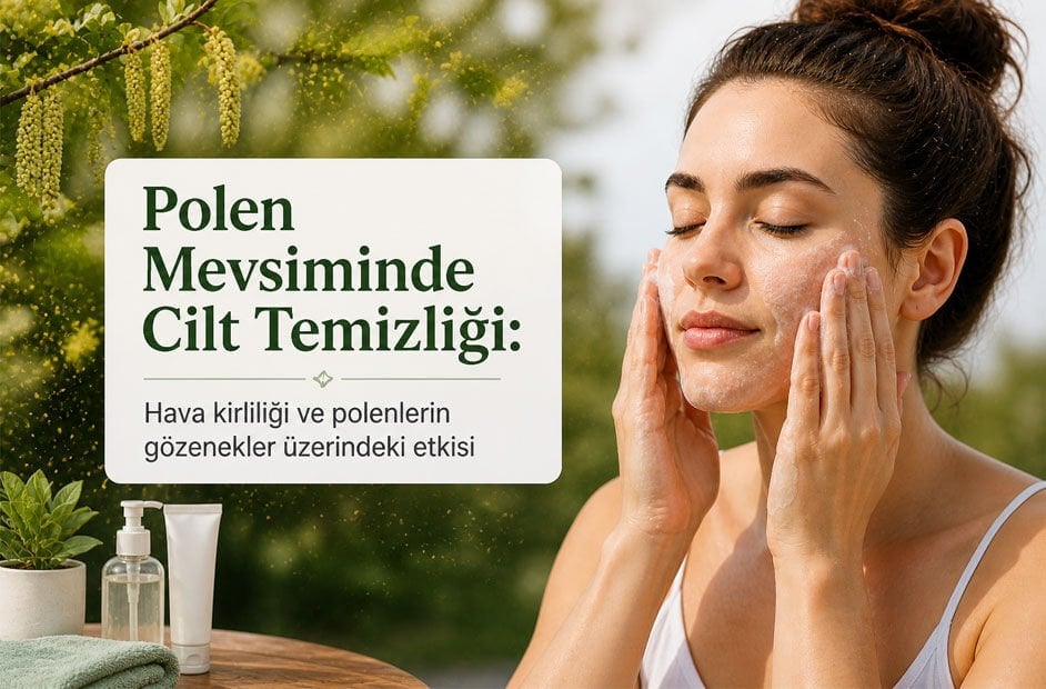 Polen Mevsiminde Cilt Temizliği: Hava Kirliliği ve Polenlerin Gözenekler Üzerindeki Etkisi