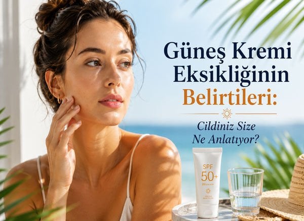Güneş Kremi Eksikliğinin Belirtileri: Cildiniz Size Ne Anlatıyor?