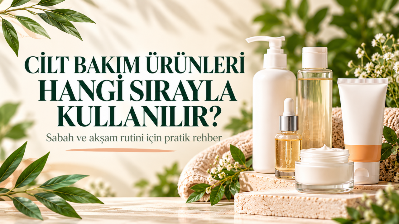 Cilt Bakım Sıralaması: Ürünler Hangi Sırayla Kullanılır?