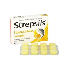 Strepsils Honey Lemon 24 Pastil