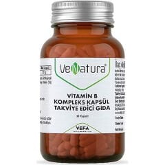 Venatura Vitamin B Kompleks 30 Kapsül