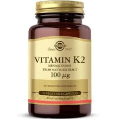 Solgar Vitamin K2 100 mcg 50 Kapsül