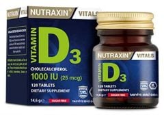 Nutraxin Vitamin D3 120 Tablet