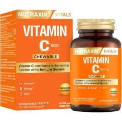 Nutraxin Vitamin C 28 Çiğneme Tableti