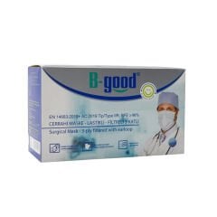 B-Good Tekli Paket Lastikli Cerrahi Maske 50 Adet