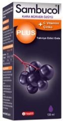 Sambucol Plus Kara Mürver Özütü 120 ml