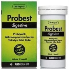 Probest Digestive Probiyotik 20 Kapsül