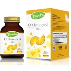 Voonka O Omega 3 1000mg Balık Yağı Kapsülü 32 Adet