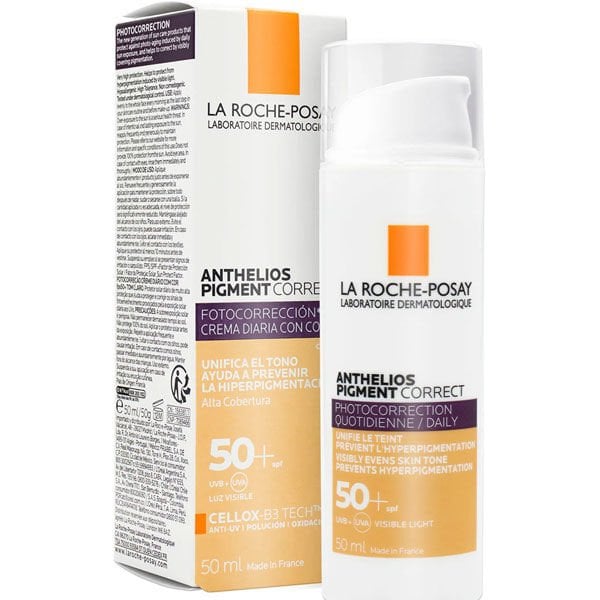 La Roche Posay Anthelios Pigment Correct Spf 50 50 ml Light Renkli Güneş Kremi