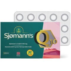 Sjomann’s CoQ10 100 mg 30 Adet Çiğnenebilir Jel Form