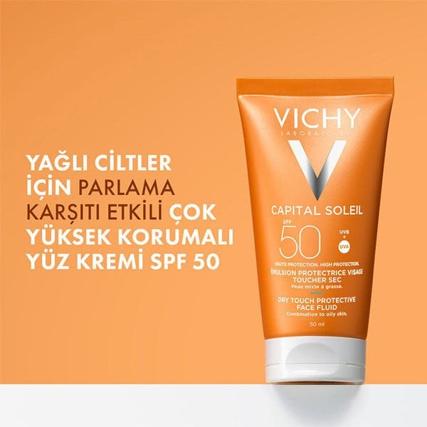 Vichy Capital Soleil Spf 50+ 50 ml Güneş Kremi
