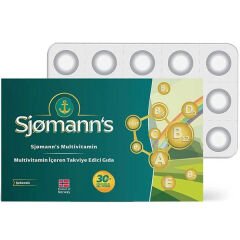 Sjomann’s Multivitamin 30 Adet Çiğnenebilir Jel Form