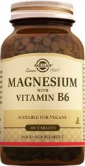 Solgar Magnesium with Vitamin B6 100 Tablet