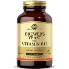 Solgar Brewer's Yeast with Vitamin B12 250 Tablet