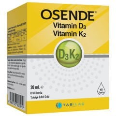 Osende Vitamin D3K2 Damla 20 ml