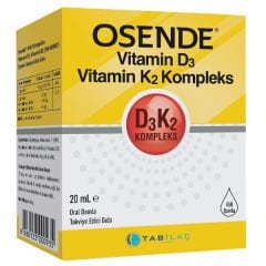 Osende Vitamin D3K2 Kompleks Damla 20 ml