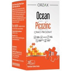 Ocean Picozinc Takviye Edici Gıda 30 Tablet