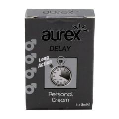 Aurex Delay Krem Personal 5x3 ml – Geciktirici Krem