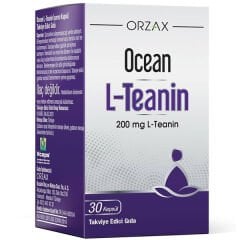 Ocean L-Teanin Takviye Edici Gıda 30 Kapsül