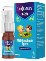 VeNatura Kids Metilkobalamin Sprey Takviye Edici Gıda
