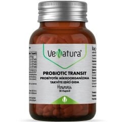 Venatura Probiotic Transit Probiyotik Mikroorganizma 30 Kapsül